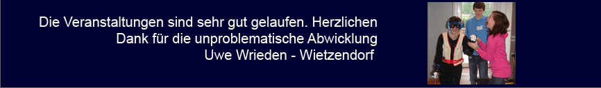 Customer Uwe Wrieden thanks SD&C for the "unproblematic" rental service